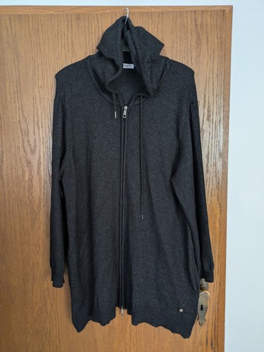 Damen strickjacke lang mit - lang,
