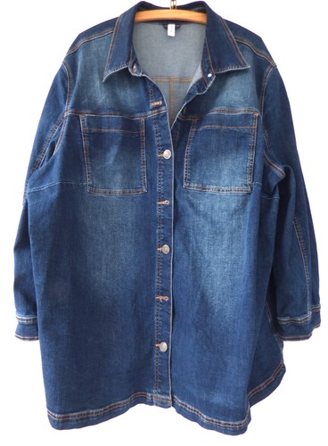 Sheego jacke jeansjacke blau - sheego,