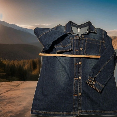 Blazer jeans jacke langarm - jeans,