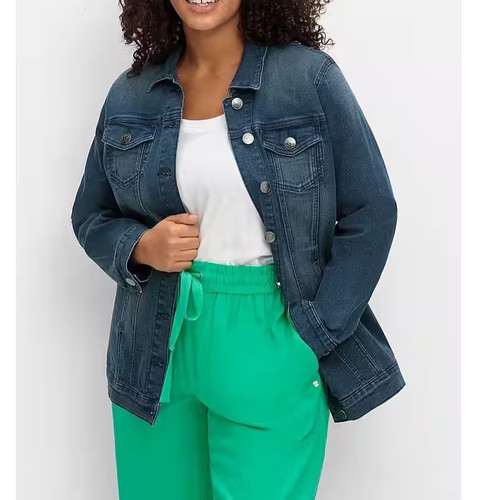 Sheego damen jeansjacke - sheego,