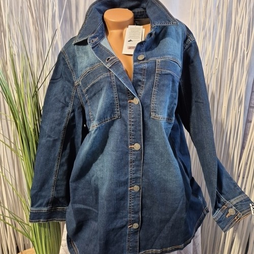 Sheego jacke jeansjacke blau - sheego,